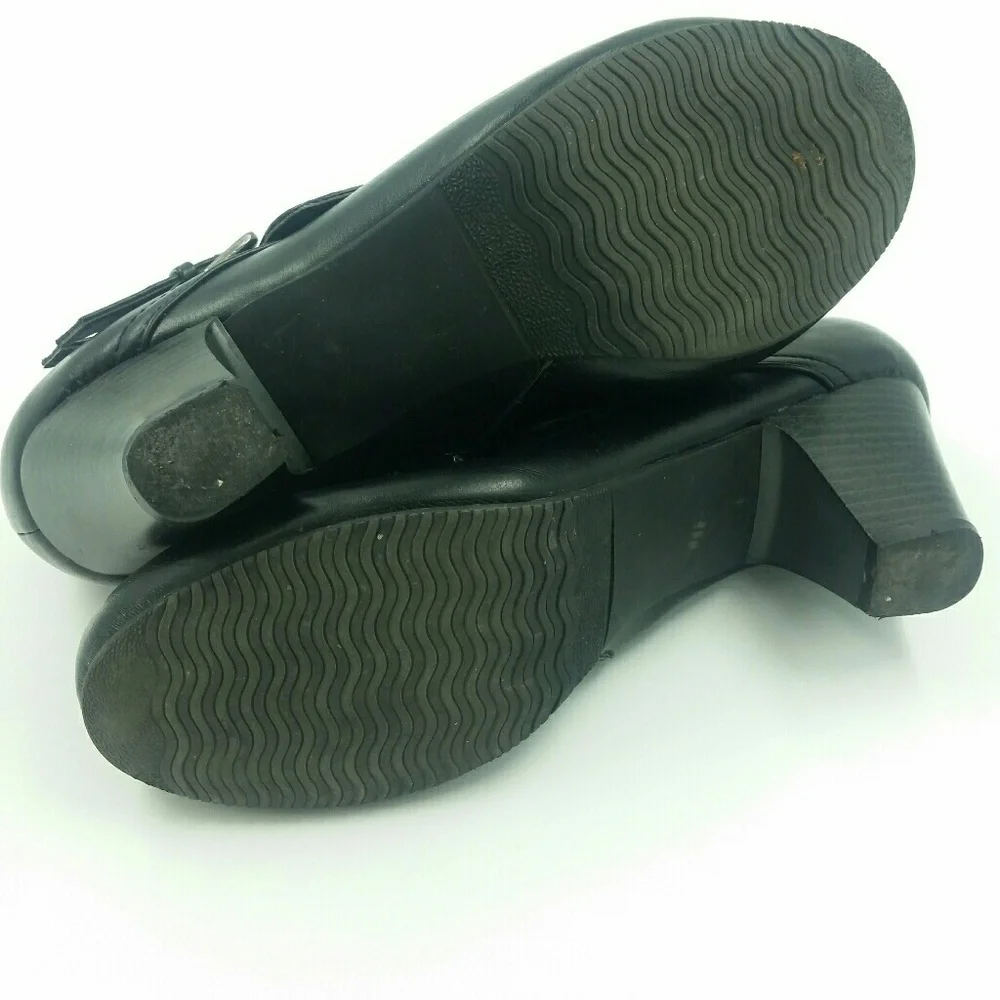 Burnett Heeled Black Booty - Picture 6 of 7